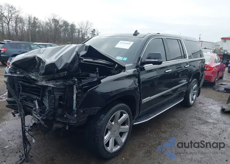 2020 Cadillac Escalade Esv 4Wd Luxury из США, поврежденный, VIN 1GYS4HKJ8LR120236